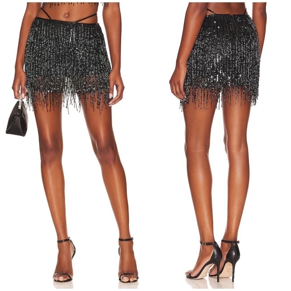 NBD Lanni Skirt in Black Size S